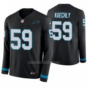 Camiseta NFL Therma Manga Larga Carolina Panthers Luke Kuechly Negro