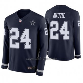 Camiseta NFL Therma Manga Larga Dallas Cowboys Chidobe Awuzie Azul