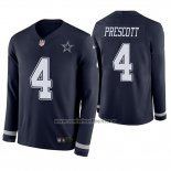 Camiseta NFL Therma Manga Larga Dallas Cowboys Dak Prescott Azul