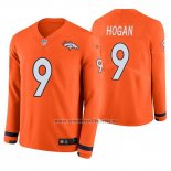 Camiseta NFL Therma Manga Larga Denver Broncos Kevin Hogan Naranja