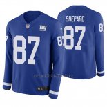 Camiseta NFL Therma Manga Larga New York Giants Sterling Shepard Azul