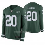 Camiseta NFL Therma Manga Larga New York Jets Isaiah Crowell Verde