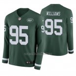 Camiseta NFL Therma Manga Larga New York Jets Leonard Williams Verde
