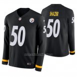 Camiseta NFL Therma Manga Larga Pittsburgh Steelers Ryan Shazier Negro