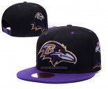 Gorra Baltimore Ravens Negro Violeta1