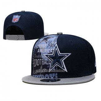 Gorra Dallas Cowboys Gris Azul4