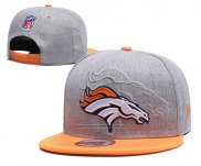 Gorra Denver Broncos Gris Naranja Blanco