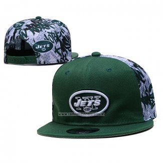 Gorra New York Jets Blanco Verde