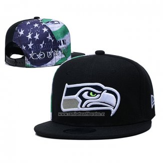 Gorra Seattle Seahawks Azul Negro