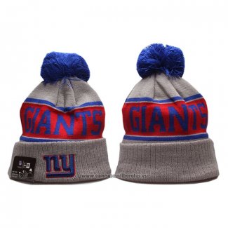 Gorro Beanie New York Giants Gris Azul Rojo