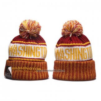 Gorro Beanie Washington Commanders Rojo Amarillo