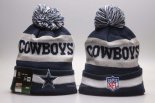 Gorro Dallas Cowboys Azul Gris Blanco
