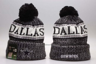 Gorro Dallas Cowboys Gris Blanco