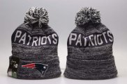 Gorro New England Patriots Gris Azul2