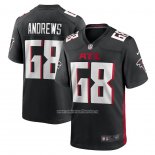 Camiseta NFL Game Atlanta Falcons Josh Andrews Negro