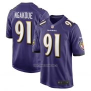Camiseta NFL Game Baltimore Ravens Yannick Ngakoue Violeta