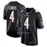 Camiseta NFL Game Baltimore Ravens Zay Flowers Negro