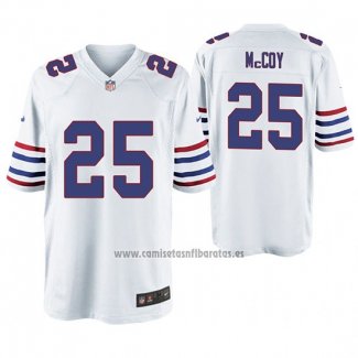 Camiseta NFL Game Buffalo Bills Lesean Mccoy Throwback Blanco