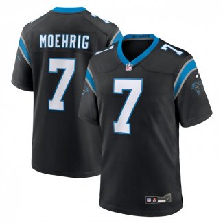 Camiseta NFL Game Carolina Panthers Trevon Moehrig Negro