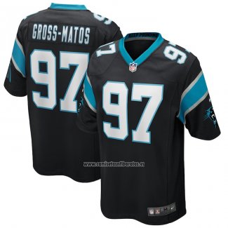 Camiseta NFL Game Carolina Panthers Yetur Gross Matos Negro