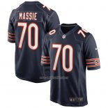 Camiseta NFL Game Chicago Bears Bobby Massie Azul