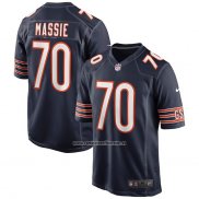 Camiseta NFL Game Chicago Bears Bobby Massie Azul