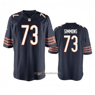 Camiseta NFL Game Chicago Bears Lachavious Simmons Azul