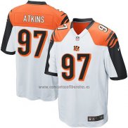 Camiseta NFL Game Cincinnati Bengals Atkins Blanco