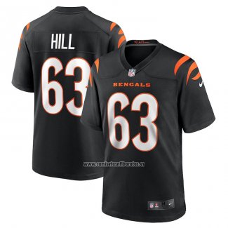 Camiseta NFL Game Cincinnati Bengals Trey Hill Negro