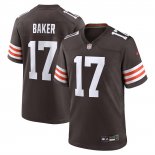 Camiseta NFL Game Cleveland Browns Jerome Baker Marron