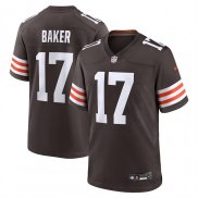 Camiseta NFL Game Cleveland Browns Jerome Baker Marron