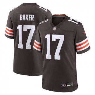 Camiseta NFL Game Cleveland Browns Jerome Baker Marron
