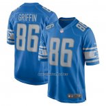 Camiseta NFL Game Detroit Lions Garrett Griffin Azul