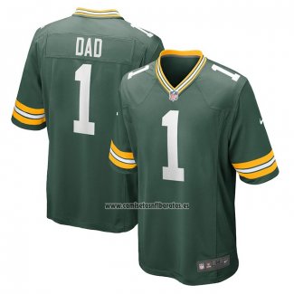 Camiseta NFL Game Green Bay Packers Number 1 Dad Verde