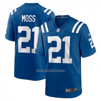 Camiseta NFL Game Indianapolis Colts Zack Moss Azul