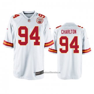 Camiseta NFL Game Kansas City Chiefs Taco Charlton Blanco