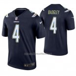 Camiseta NFL Game Los Angeles Chargers 4 Michael Badgley Azul