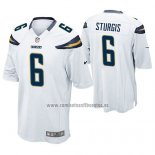 Camiseta NFL Game Los Angeles Chargers Caleb Sturgis Blanco