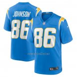 Camiseta NFL Game Los Angeles Chargers Cornelius Johnson Azul