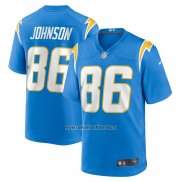 Camiseta NFL Game Los Angeles Chargers Cornelius Johnson Azul