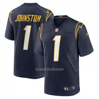 Camiseta NFL Game Los Angeles Chargers Quentin Johnston Alterno Azul