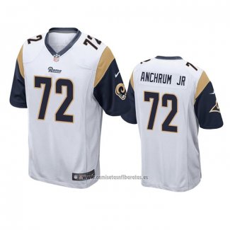 Camiseta NFL Game Los Angeles Rams Tremayne Anchrum Jr. Blanco