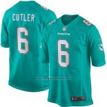 Camiseta NFL Game Miami Dolphins 6 Cutler Verde Alternate Verde