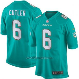 Camiseta NFL Game Miami Dolphins 6 Cutler Verde Alternate Verde