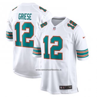 Camiseta NFL Game Miami Dolphins Bob Griese Retired Blanco