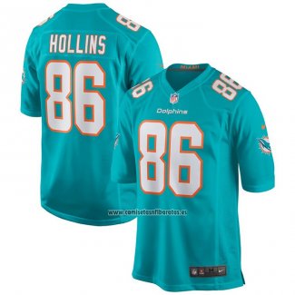 Camiseta NFL Game Miami Dolphins Mack Hollins Verde