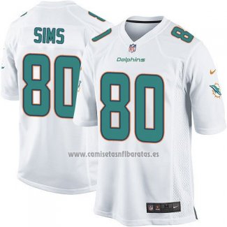 Camiseta NFL Game Miami Dolphins Sims Blanco