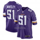 Camiseta NFL Game Minnesota Vikings Benton Whitley Primera Violeta