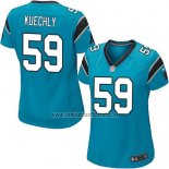 Camiseta NFL Game Mujer Carolina Panthers Kuechly Azul