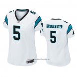 Camiseta NFL Game Mujer Carolina Panthers Teddy Bridgewater Blanco